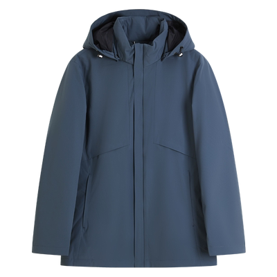 TREKTRAVEL可脱卸帽羽绒服