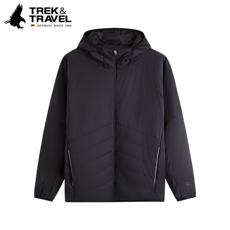 TREKTRAVEL德国飞鹰男连帽棉服