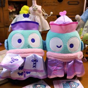 日单正版三丽鸥人鱼汉顿丑鱼小水怪 僵尸变装 城堡制服毛绒公仔