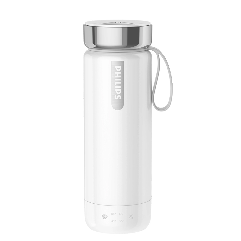 飞利浦烧水杯便携式烧水壶电热恒温保温家用旅行316不锈钢4档调温