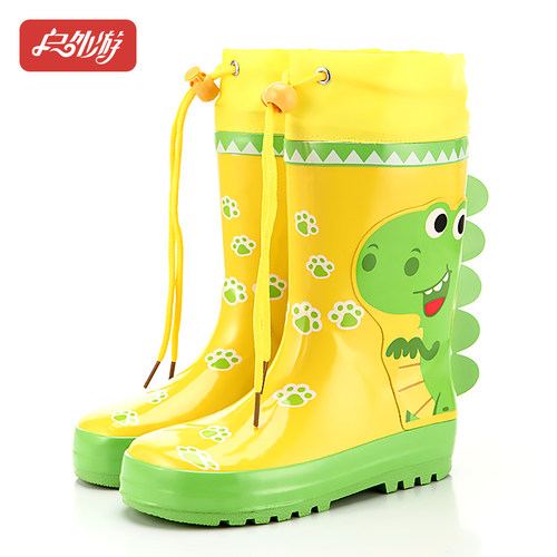 儿童高筒橡胶雨鞋价格 儿童高筒橡胶雨鞋图片 星期三