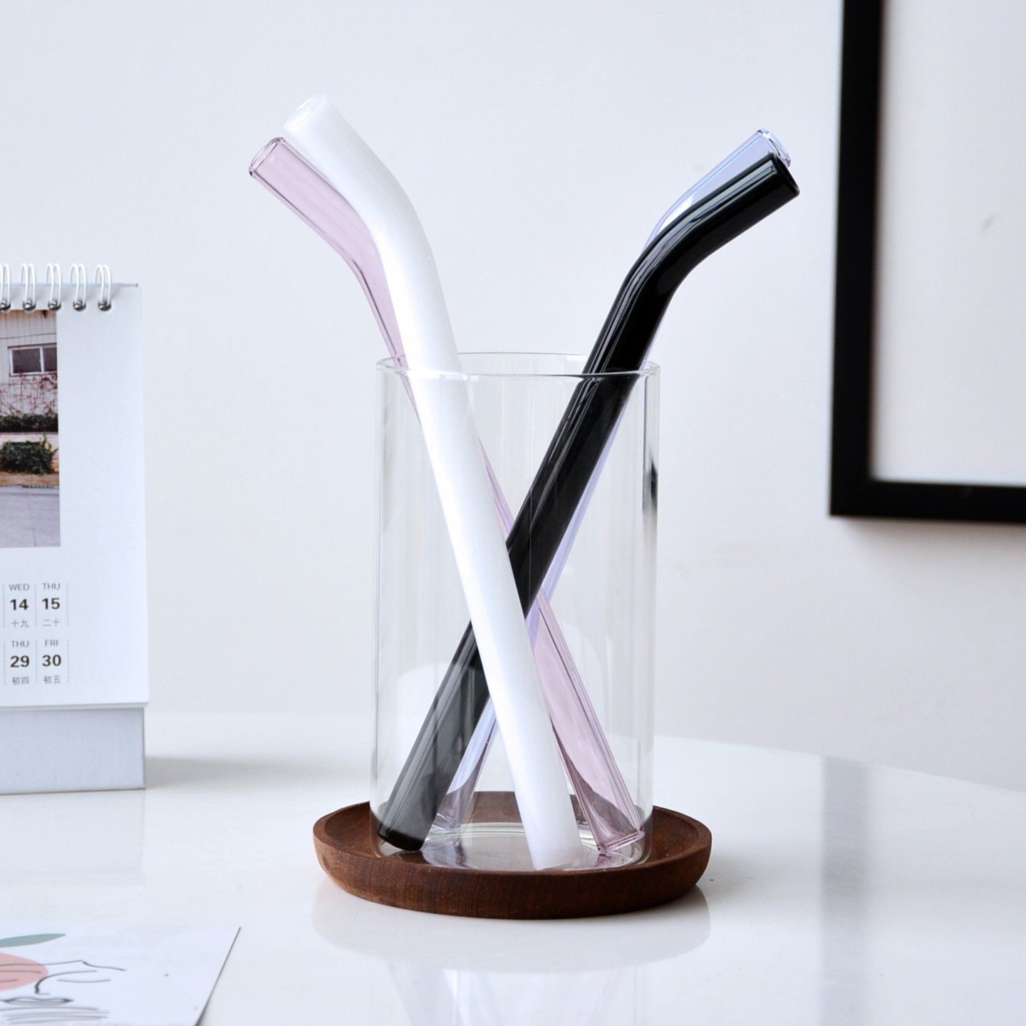 安宜好家玻璃吸管高硼硅耐高温