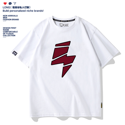 夏Afterglow乐队BanG Dream!美竹兰同款短袖T恤男女二次元cos衣服