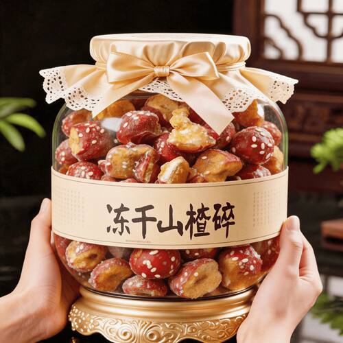 太便宜了】山西FD冻干山楂块冰糖葫芦碎块酸甜香脆休闲零食