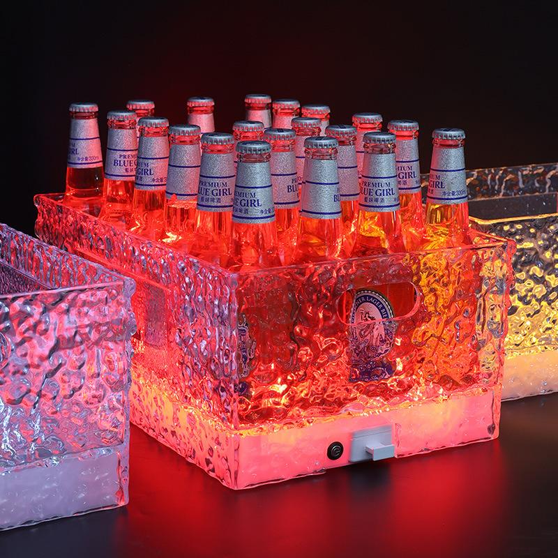 酒吧ktv餐吧发光啤酒桶冰块桶