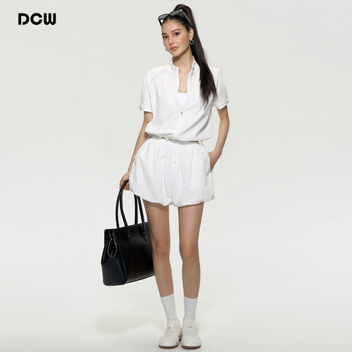 dcw户外休闲百搭健身运动套装女
