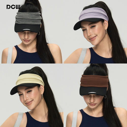 dcw宽边时尚百搭瑜伽止汗发带女