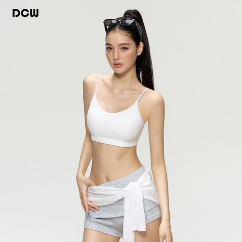 dcw细肩带减震训练瑜伽内搭文胸