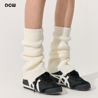 dcw辣妹显瘦针织瑜伽袜套