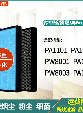 适配奔腾空气净化器PA1101/1103/1305 PW8001/8003过滤网除醛配件