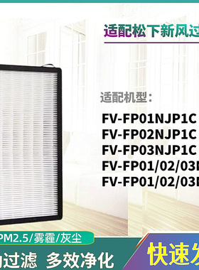 适配松下新风机FV-FP01/02/03NP1C/N1C过滤网NJP1C/MDN011/21滤芯