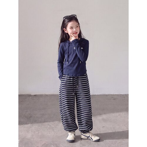 女童超好看韩系穿搭秋2026新款儿童休闲套装中大童秋装女孩衣服潮