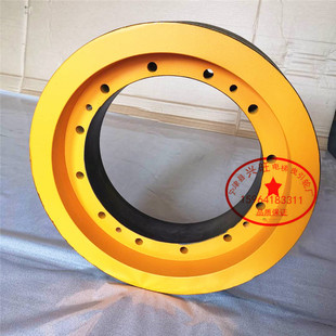 华升富士达曳引轮400*7*8 宁波欣达曳引轮 电梯曳引轮 电梯配件