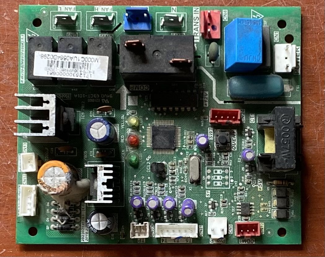 适用于美的空调电脑板R-WJ30-B[MB95F698K].1-1主板202302141203