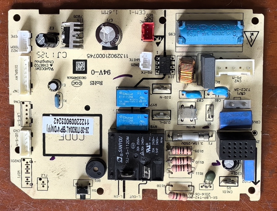 奥克斯空调电脑板SX-LBP2-T42-V1 11329021000745
