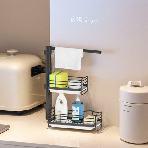 多层不锈钢抹布沥水架