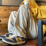 2025秋季新款！宽松直筒牛仔裤纯色裤子805-KZ105-P48控68，男装牛仔裤，星座809B（原星座805）