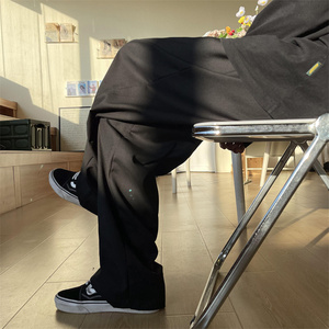 2025春季新款！宽松阔腿休闲裤直通西裤 805-T56-P60 控78，男装西裤，星座809B（原星座805）