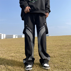 2025秋季新款！宽松阔腿休闲裤直筒长裤 805-KZ106-P60 控78图片