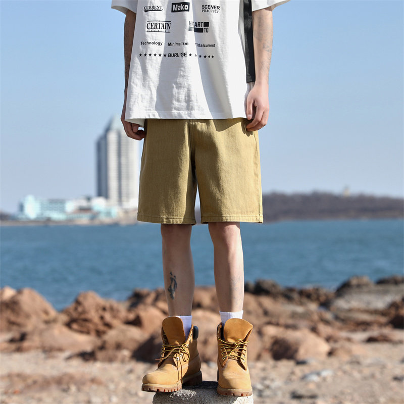 2025春季新款！宽松牛仔五分短裤 809B-C120-P38 控48图片