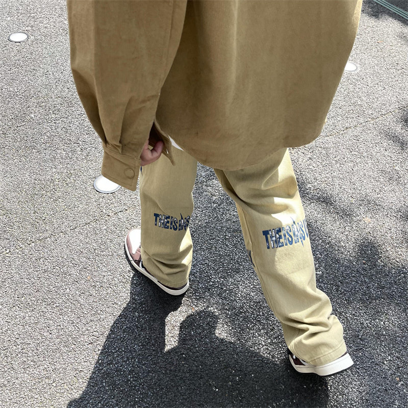 2025春季新款！帅气直筒印花牛仔裤 805-KZ32-P60 控78图片