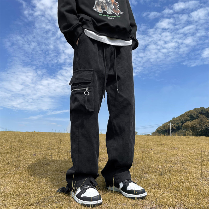 2025秋季新款！宽松阔腿工装裤805-KZ99-P60控78,男装工装外套,星座809B（原星座805）