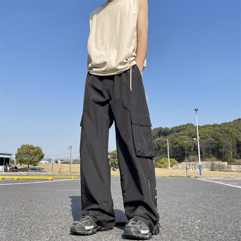 2025春季新款！宽松直筒休闲工装裤809B-D80-P65控88,男装工装外套,星座809B（原星座805）