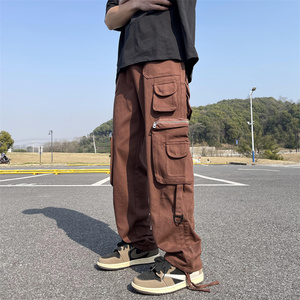 2025春季新款！ 宽松直筒阔腿工装长裤 809B-D83-P70 控98，男装工装外套，星座809B（原星座805）