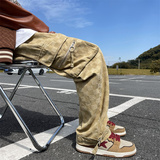 2025秋季新款！宽松阔腿工装裤805-KZ99-P60控78，男装工装外套，星座809B（原星座805）