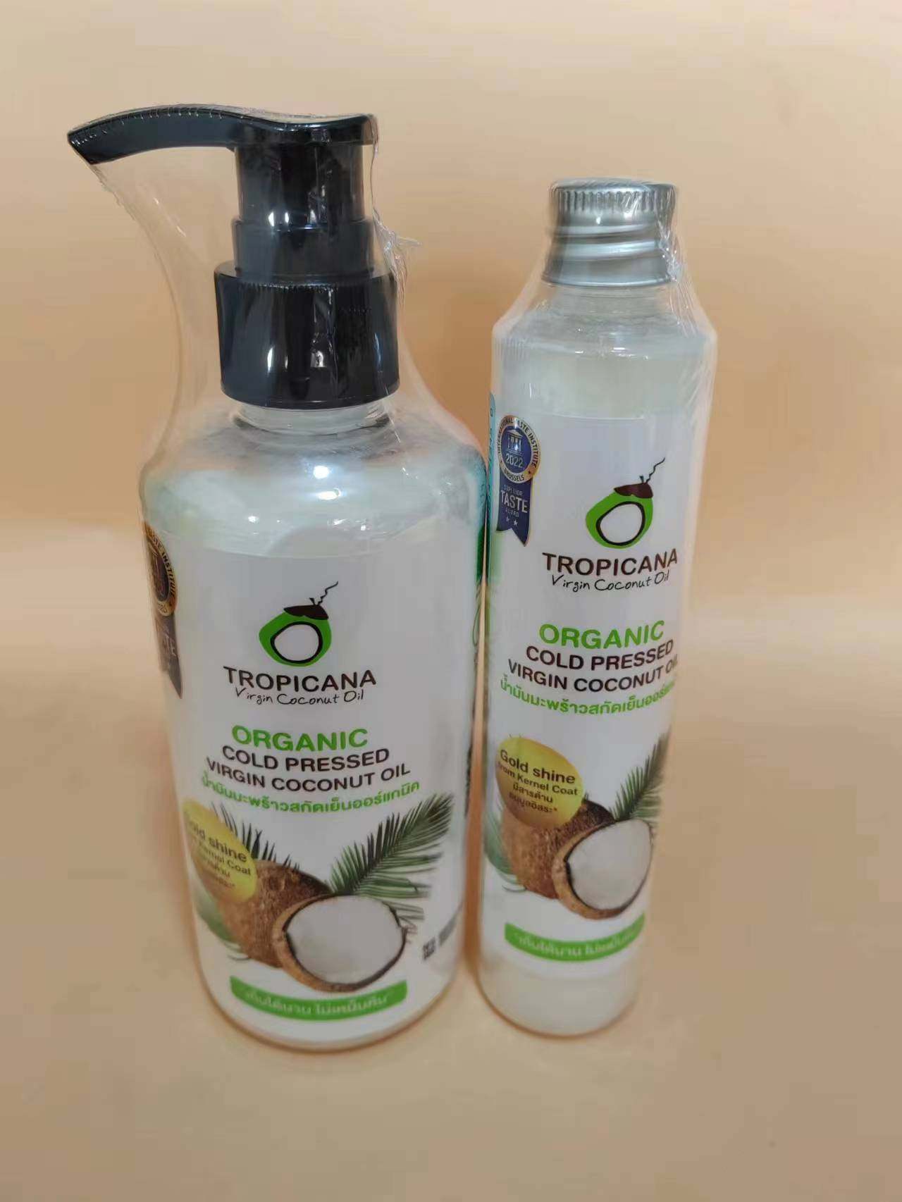 泰国原装tropicana天然椰子油 护发护肤卸妆按摩保湿润冷压初榨