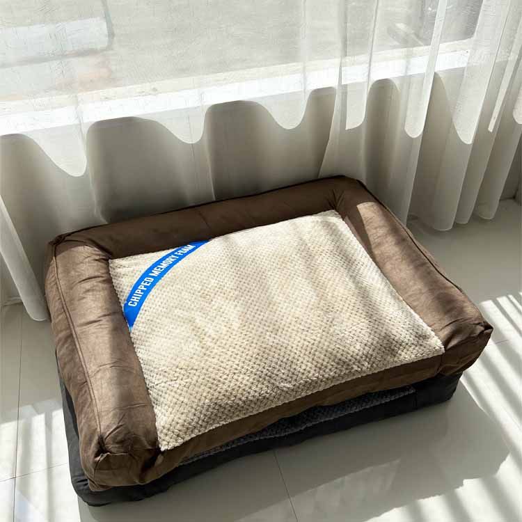 全可拆洗！大中型犬秋冬季保暖边牧沙发久睡不塌柯基柴犬狗窝垫子