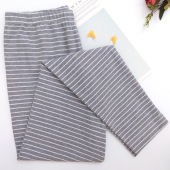 衬裤 全棉加厚内穿保暖线裤 单件 男纯棉高腰中老年宽松大码 舒绒秋裤