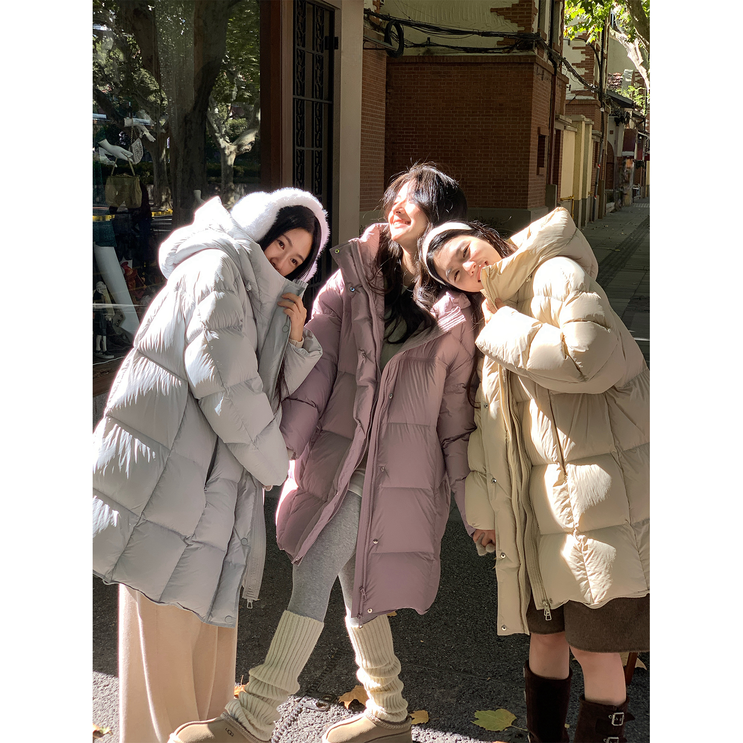 三星安心90白鸭绒羽绒服轻盈回弹