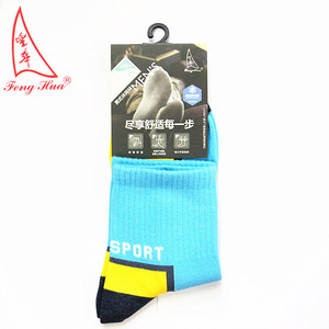 丰华3F613 男士中筒运动袜 休闲棉袜 男袜 袜子 男