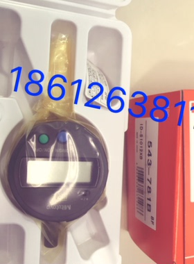 日本三丰Mitutoyo数显千分表百分表543-781B 791 491B高精度0.001