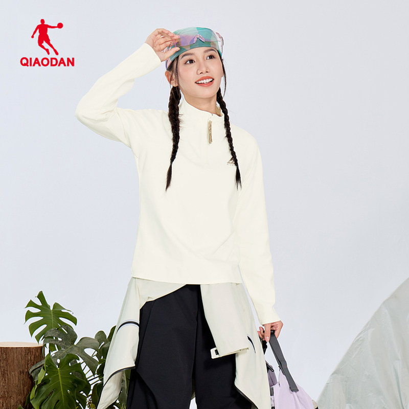 乔丹女子长袖T恤衫2026年春季新款运动休闲商场同款QDFTL2261211,运动服/休闲服装,运动T恤,淘宝优惠券,粉丝福利购,淘宝优惠卷