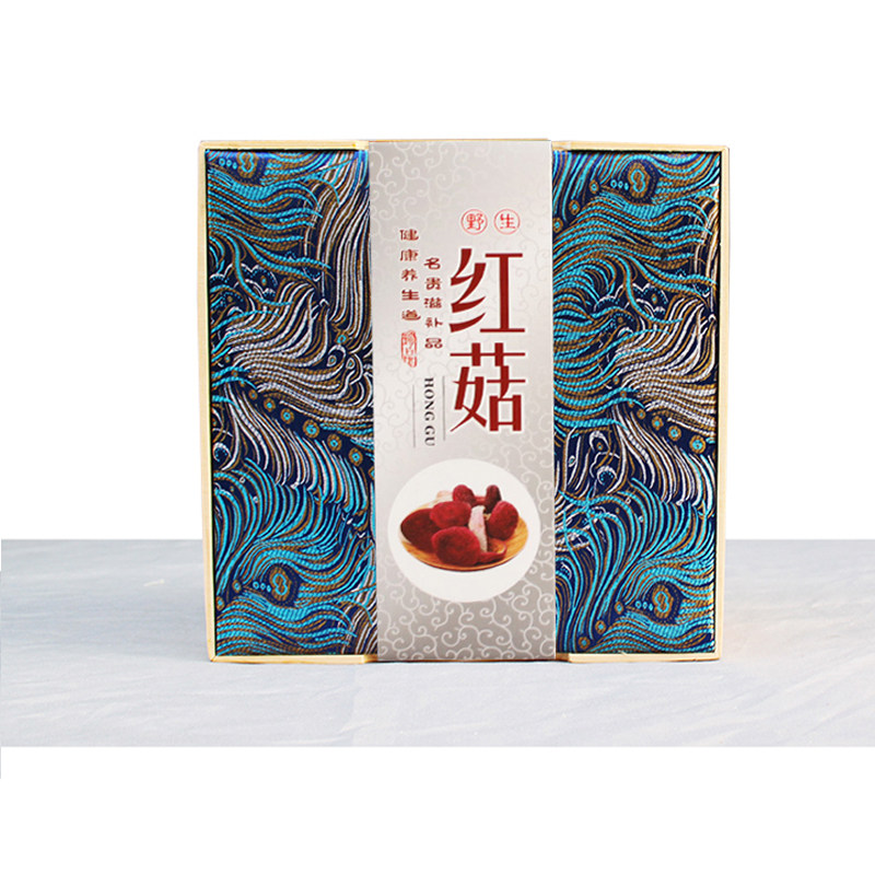 实木红菇包装盒礼品盒高档250克500克木盒红菇盒子红菇礼盒空盒大