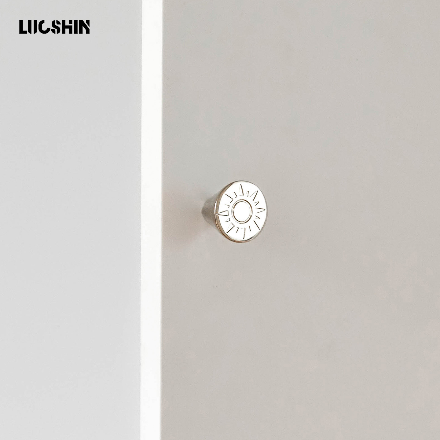 法式轻奢柜门拉手钛银色中古风衣橱柜门小拉手抽屉极简银色小把手