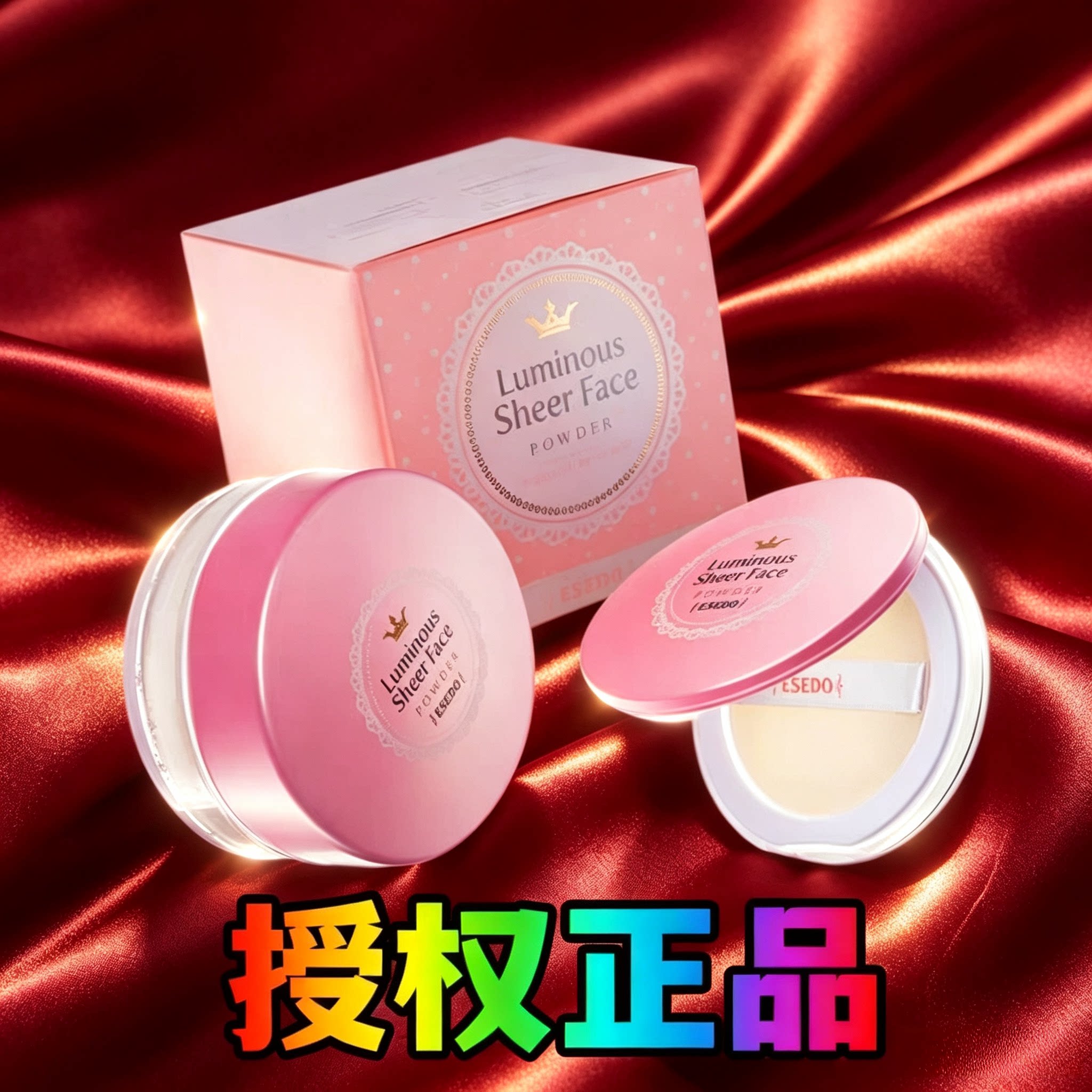 韩国正品爱丽公主屋水晶散粉定妆粉控油蜜粉防水提亮持久遮瑕老款