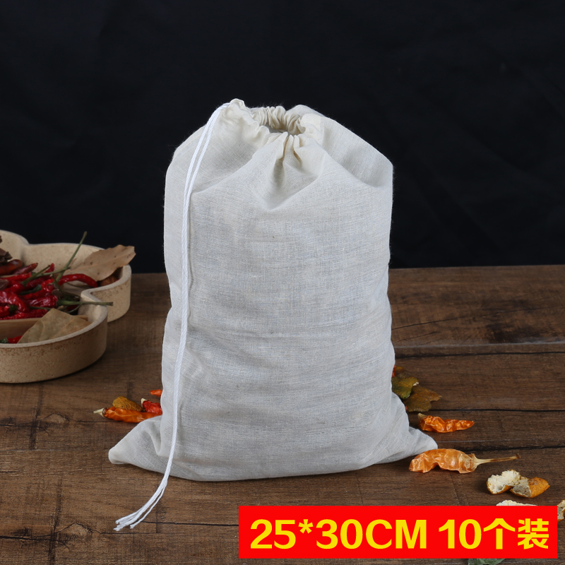 30cm纯棉煎药调料煲汤过滤袋