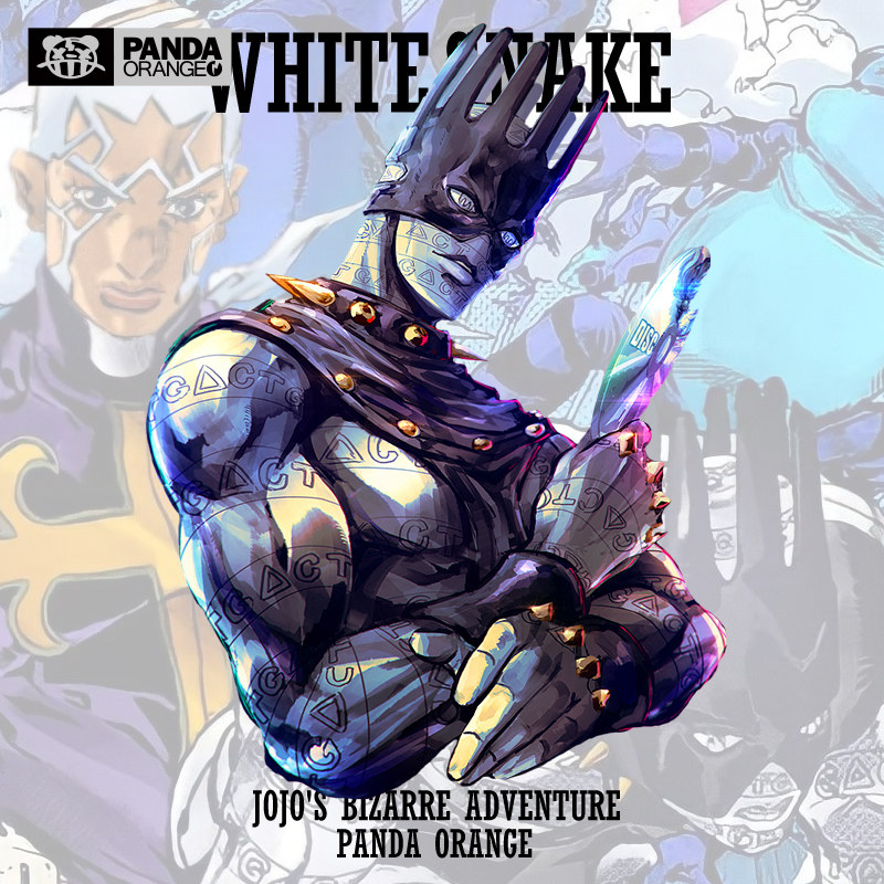 jojo的奇妙冒险联名t恤石之海恩里克普奇替身白蛇学生情侣装卫衣