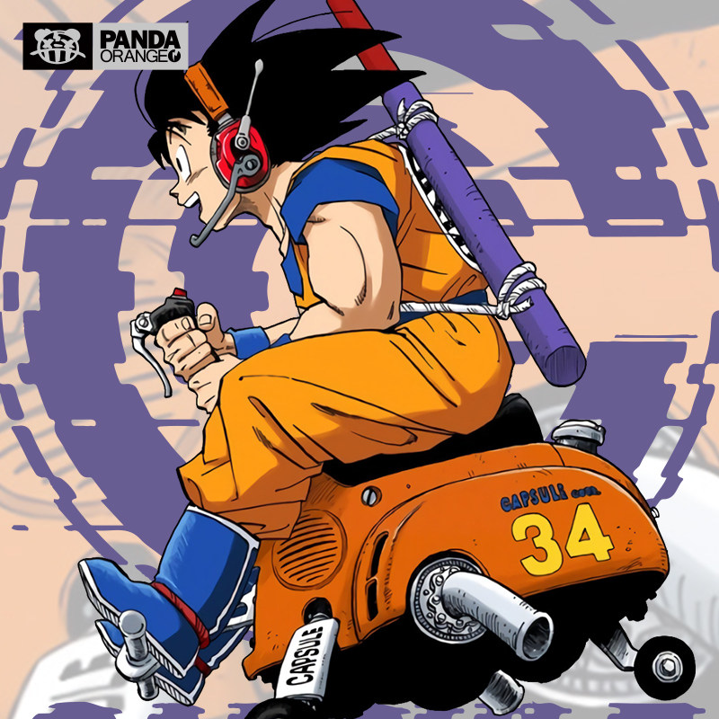 七龙珠联名卫衣孙悟空超级赛亚人之神热血人气动漫周边贝吉塔衣服