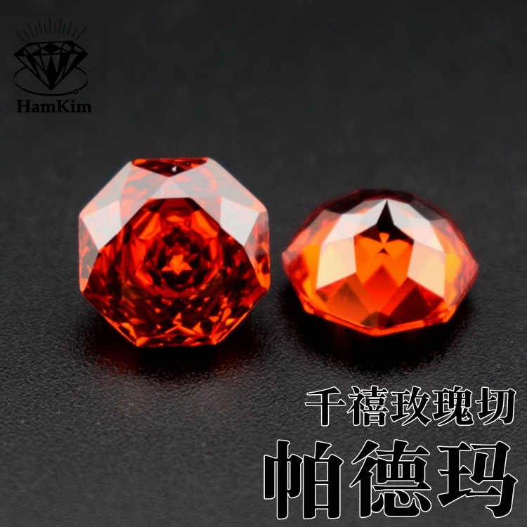 5A红色高精切千禧玫瑰帕德玛