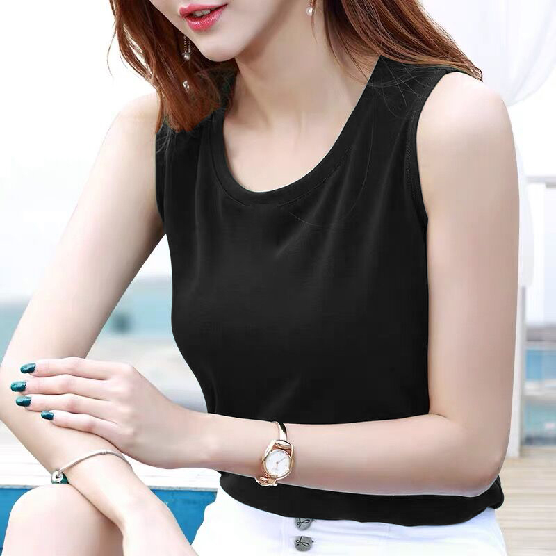 文艺复古吊带背心无袖女夏季新款