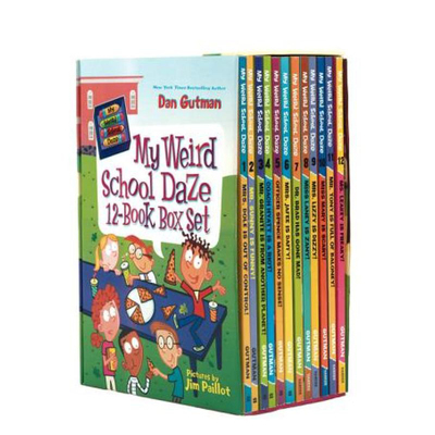 疯狂学校第二季 My Weird School 英文原版 12册 儿童章节小说书 小学推荐读物