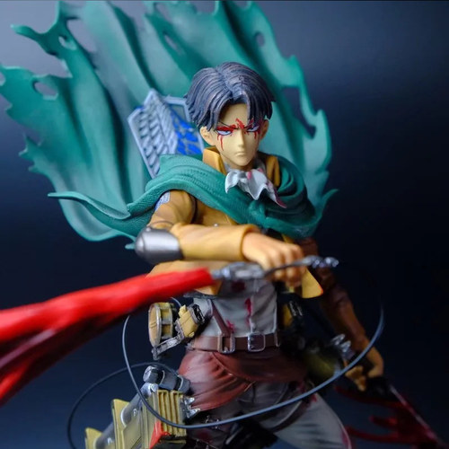 进击的巨人良辰GK利威尔兵长手办