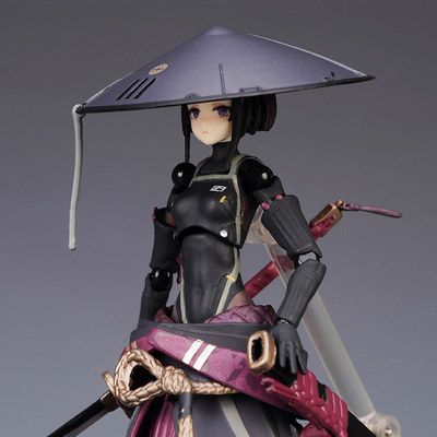 优质版figma # RONIN 浪人 流浪武士 机娘 可动手办女摆件模型