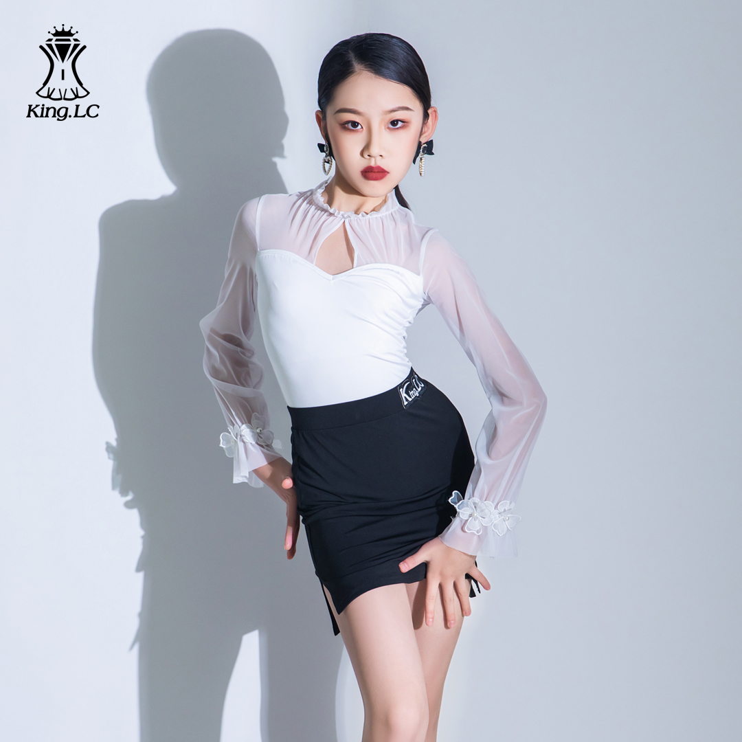 klc鹏翼之美拉丁舞服练功服