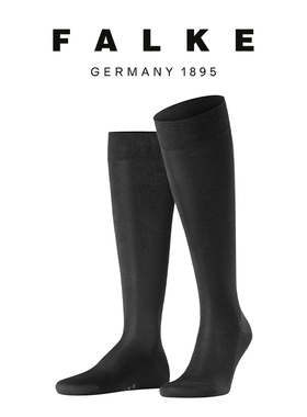 FALKE德国鹰客Tiago罗纹防滑袜松口休闲商务高筒男袜棉袜15792
