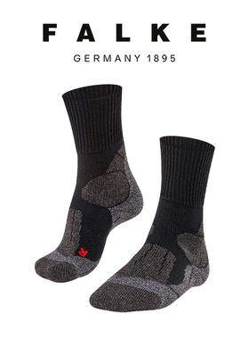 FALKE鹰客TK1 Adventure徒步袜男士中筒运动袜耐磨登山袜16481
